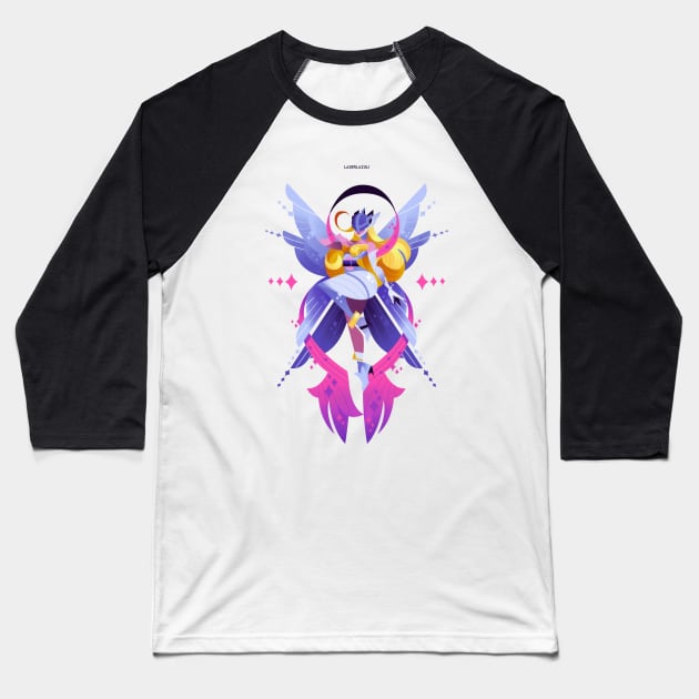 Angewomon Baseball T-Shirt by LASERLAZULI